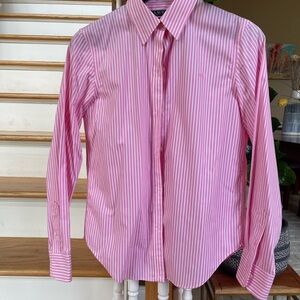 NWT RALPH LAUREN Non-Iron Straight-Fit Shirt